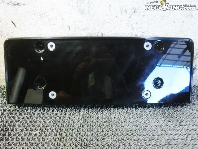 【中古】★激安!★ AUDI アウディ 8K A4 純正 フロントバンパー ライセンスプレート パネル 8K5807285J / ZG7-1232