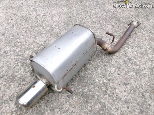【中古】GDB インプレッサ WRX STI G型 F型 純正 ノーマル マフラー EJ20 / T3-1716