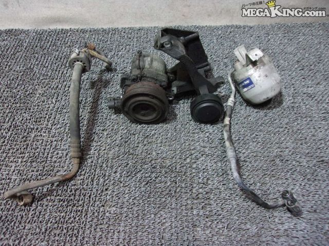 【中古】BMW E36 318is 純正 ノーマル エアコンコンプレッサーセット 64.55-1.739 627 8.375.754 / 2S12-1676｜メガキングドットコム
