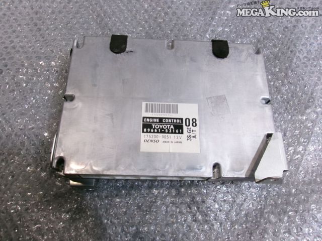 【中古】SXE10 アルテッツァ AT オートマ 後期 純正 ノーマル コンピューター ECU CPU 3S-GE 89661-53161 175200-9051 / 2S9-830