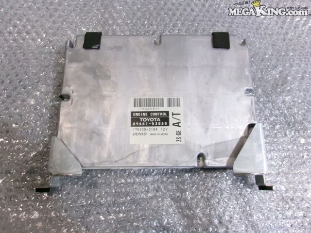 【中古】SXE10 アルテッツァ AT オートマ 前期 純正 ノーマル コンピューター ECU CPU 3S-GE 89661-53080 175200-3184 / 2S9-831