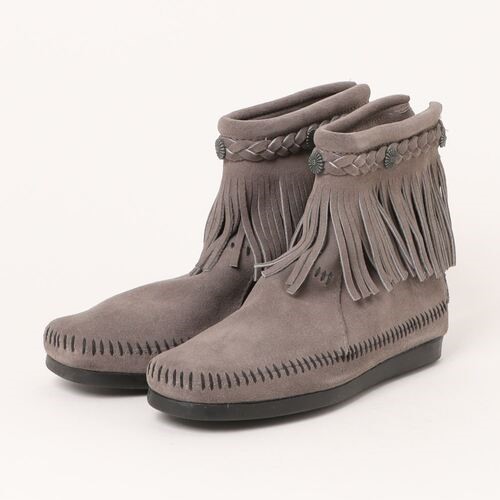 楽天市場】MINNETONKA ミネトンカ フリンジブーツ HI TOP BACK