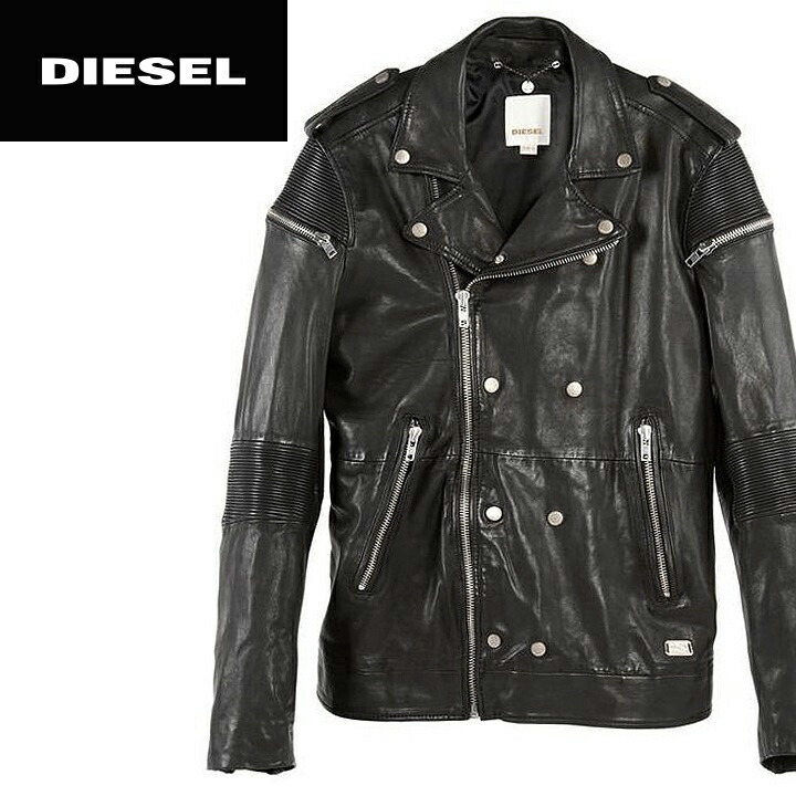 楽天市場 Diesel ディーゼル メンズ 羊革 本革 ラムレザー レザージャケット ダブルライダースジャケット L Ranseur サイズs L ブラック Die M O 78 263 メーカー希望小売価格181 440円 Brand Outlet キイロヤドゥーエ