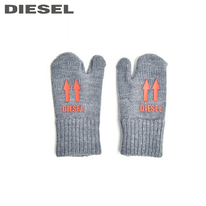 楽天市場 Diesel Kid ディーゼルキッズ ボーイ ラバーロゴ ベビーサイズ ニットグローブ 子ども服 男の子 ニットミトン 手袋 Nefeb サイズii グレー Dik M A A8 714 メーカー希望小売価格5 830円 Brand Outlet キイロヤドゥーエ