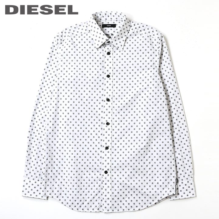 楽天市場】DIESEL ディーゼル メンズサテン切替フード フリンジ チェック柄 長袖シャツ【S-SMITH】【サイズXS〜M】【ブルー】die-m-t-b8-169  《メーカー希望小売価格27,500円》 : BRAND OUTLET キイロヤドゥーエ