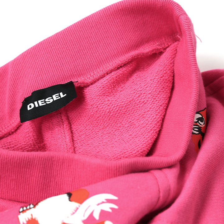 ◆DIESELKIDディーゼルキッズベビーユニセックス◆ウエストゴムストレッチ男の子女の子ベビー服スウェットパンツ【PUXXEB】【SIZE12M・36M】【ピンク】dib-m-p-c4-075詳細画像3
