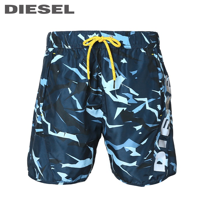 Diesel ディーゼル メンズ 総柄 メンズ水着 男性水着 サーフトランクス サーフパンツ 海パン ビーチウェア スイムウェアdie M C C4 904 メーカー希望小売価格14 080円 激安通販