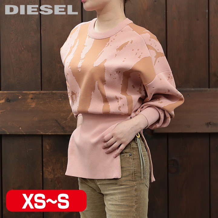 楽天市場】☆DIESEL ディーゼル レディース☆太糸ロゴ刺繍