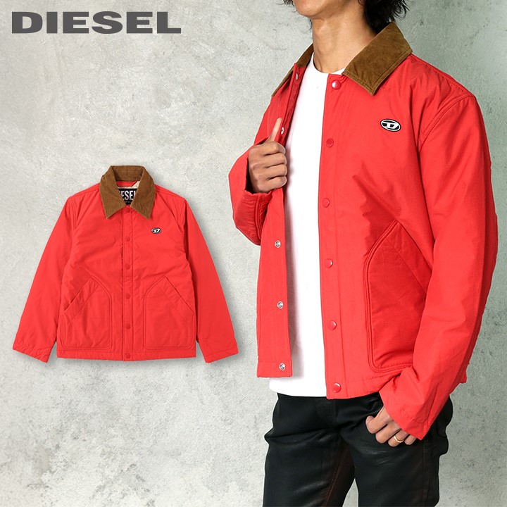 DIESEL ラムレザー DIESEL ディーゼル ラムスキンレザージャケット メンズ 羊革 本