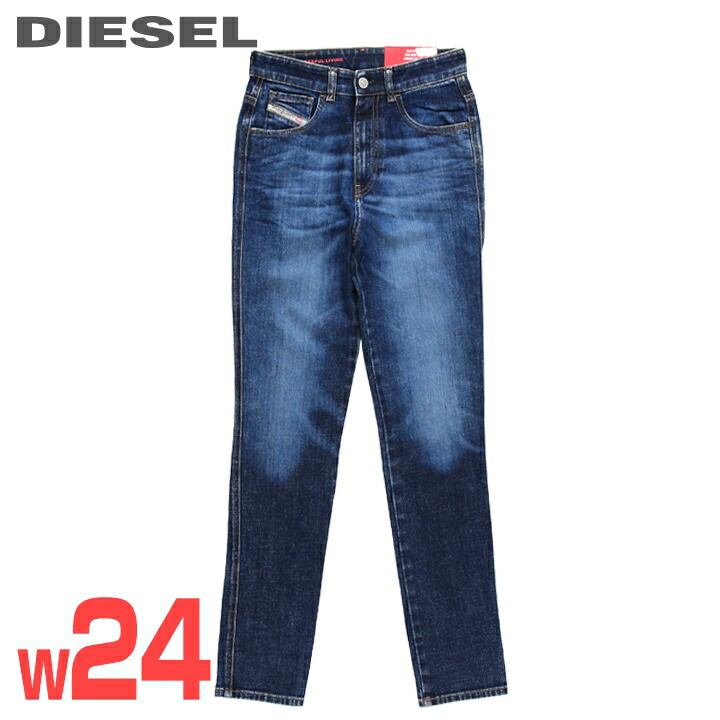 DIESEL ディーゼル 総柄 ストレッチ デニム コピーライトロゴ W24 DIESEL コピーライトロゴ デニムジャケット ワンピース - メルカリ