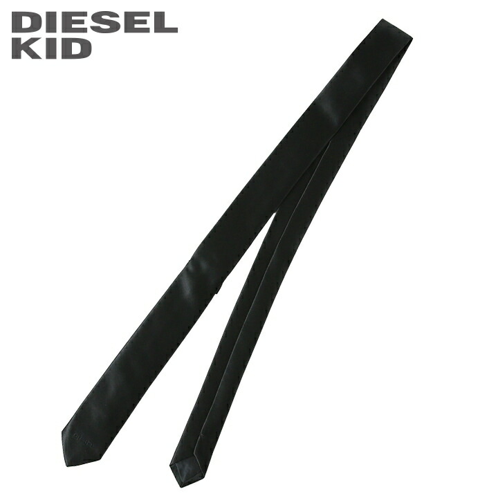 新品タグ付き DIESEL ディーゼル ネクタイ デニム調 インディゴ DIESEL/ディーゼル ユーズド加工/インディゴデニム生地 ネクタイ