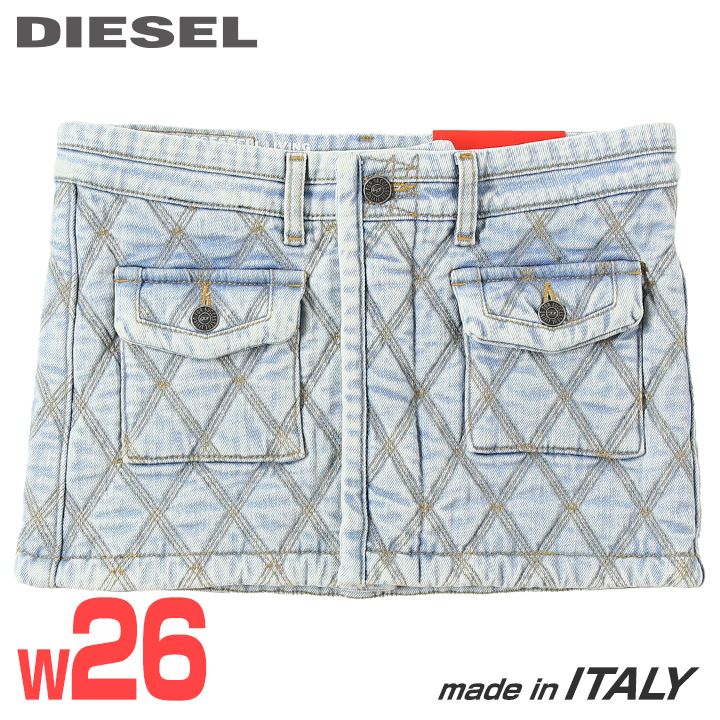 楽天市場】☆DIESEL ディーゼル レディース☆ラメ糸混 デニム切替