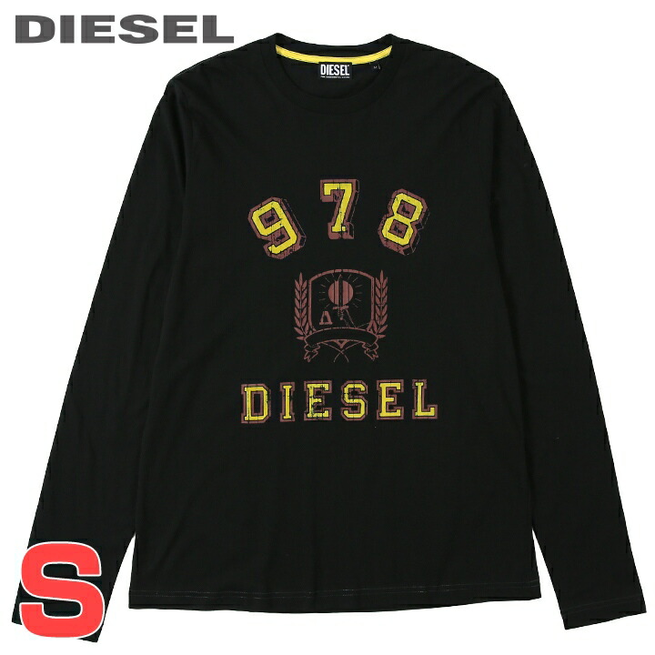 楽天市場】□DIESEL ディーゼル メンズ□ロゴプリント コットン ロンT
