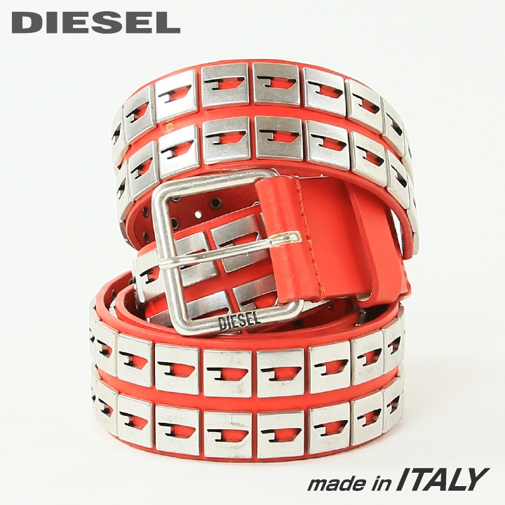 楽天市場】☆DIESEL ディーゼル レディース☆牛革 本革 メタル