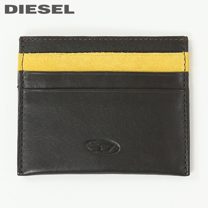 【現行 新品未使用】ディーゼル　財布　黒　オーバル　Dロゴ　本革　箱付き 楽天市場】DIESEL ディーゼルメタルオーバルDロゴ小銭入れ付き二