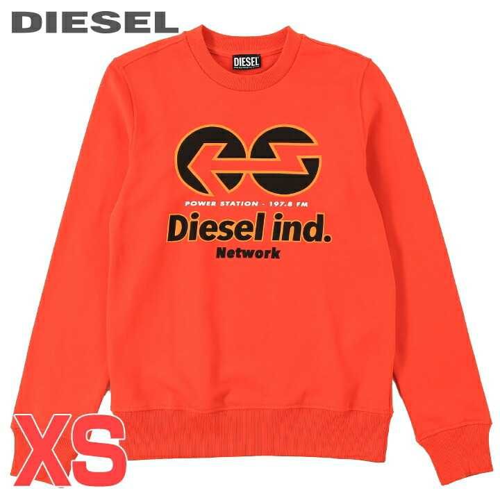 新品　Diesel オレンジ トレーナー 楽天市場】□DIESEL ディーゼル メンズ□GR8(グレイト)コラボ