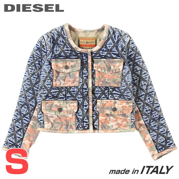 楽天市場】☆DIESEL ディーゼル レディース☆デニム ニット 切替