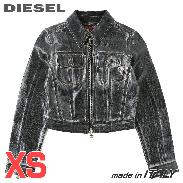 ビンテージ加工美品★Lサイズ　DIESEL　ダブルレイヤード　ボンバージャケット 楽天市場】☆DIESEL ディーゼル レディース☆羊革 本革 スタッズ
