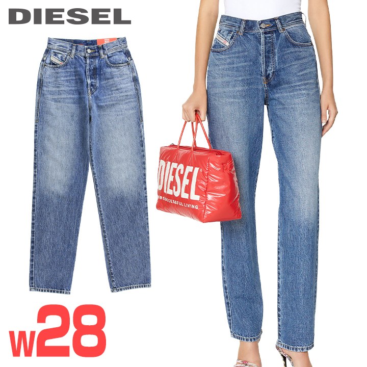★DIESEL ディーゼル レディース★ヴィンテージウォッシュ工業 レギュラー相応う 引っ切りない デニム ジーンズ ズボン下【1956】【W28L30】【インディゴブルー】die-l-p-f8-65x 《製造会社願望すること受け売り通貨価値46,200円》