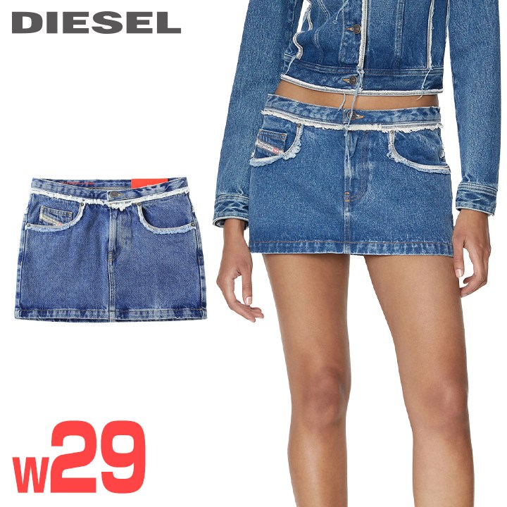 楽天市場】☆DIESEL ディーゼル レディース☆メタリックコーティング