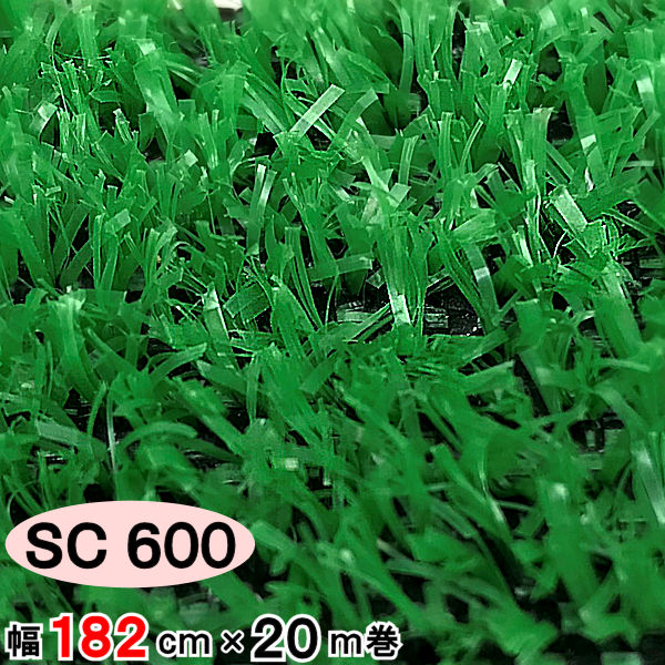 人工芝 エコバルコターフ 幅１８２ｃｍ ２０ｍ巻 芝生 ディスプレイや店舗 テラス ベランダに最適 ｓｃ６００ 安心の国産品 芝丈６ｍｍ 犬 看板 ネットの店キートス q 人工芝 ｓｃ６００