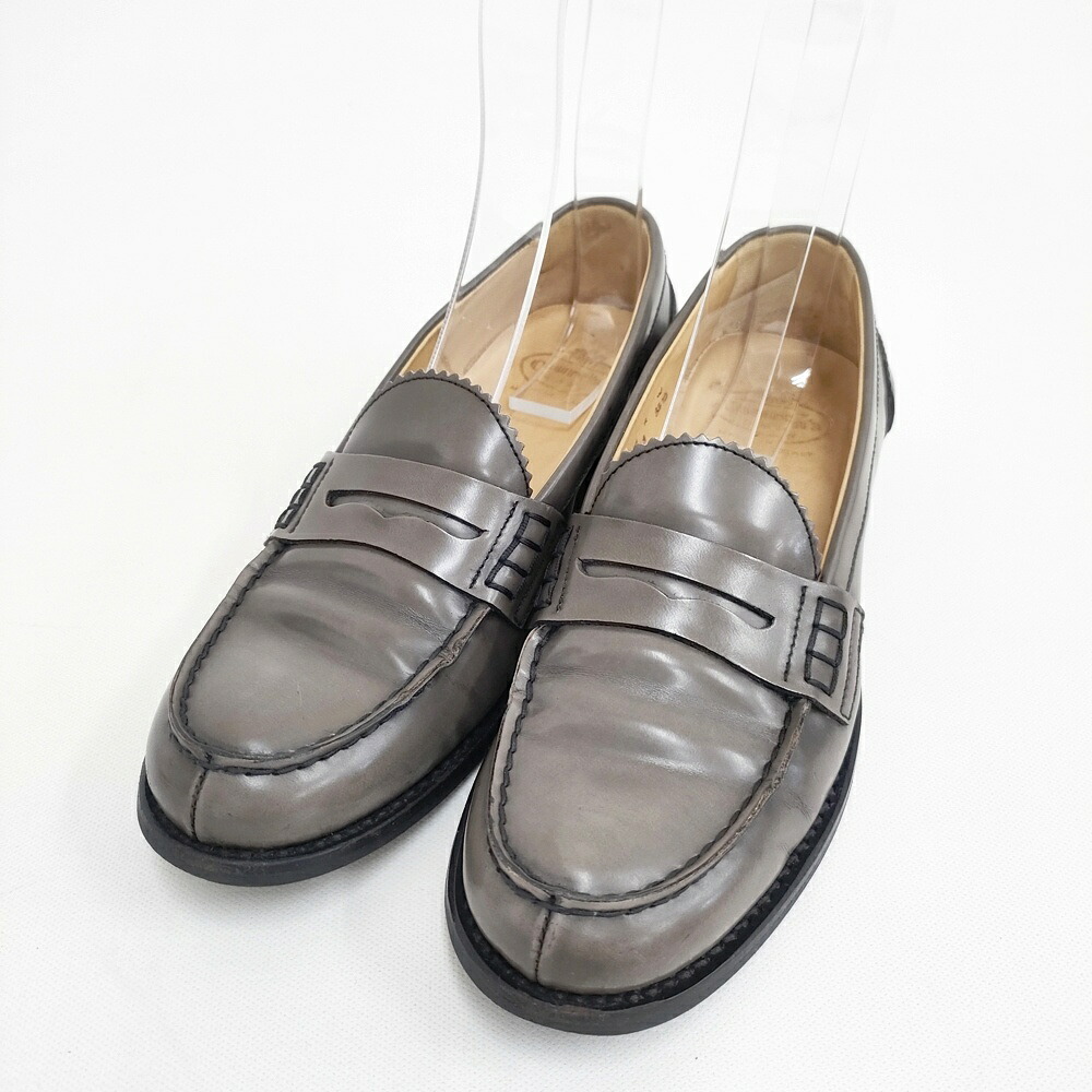 Church’s SALLY コインローファー サイズ35 1/2 ローファー グレージュ レディース チャーチ【中古】6-0219G|ブランド古着のkiitti