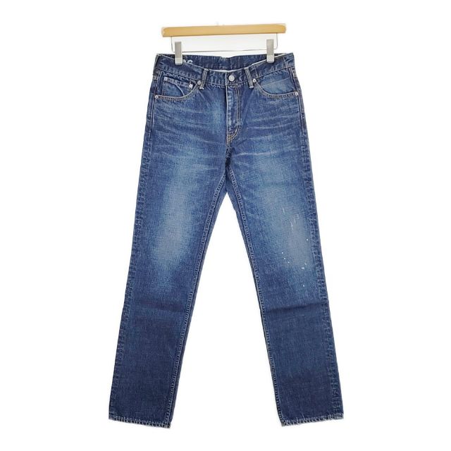 VISVIM SOCIAL SCULPTURE 03 DAMAGED-36 定価74800円 ジーンズ デニムパンツ ブルー メンズ ビズビム/ヴィズヴィム【中古】6-0125G