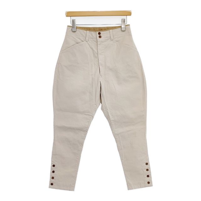 45R/45rpm ダブルクロスストレッチの馬シャルロット パンツ 定価46200円 パンツ 24AW ベージュ レディース フォーティーファイブアールピーエム【中古】6-0617G|ブランド古着のkiitti