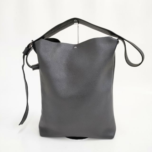 FRRRY Carrier 定価39600円 レザー ショルダーバッグ ブラック レディース フェリー【中古】5-0618G｜ブランド古着のkiitti