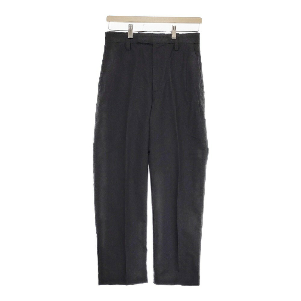 美品 MARGARET HOWELL ウールカシミヤ クロップドワイドパンツ Ⅱ 249571-01.jpg