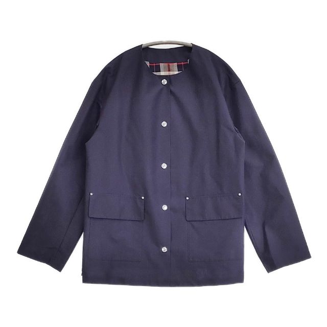 MACKINTOSH PHILOSOPHY レインウェザークロスノーカラーミドルジャケット 通貨価値39600円 H5F05-520-29 上衣 24SS 米国海軍 レディース マッキントッシュ哲学【中古】6-0513M