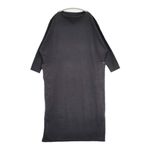 vie evam eva sweat one-piece sumi スミクロ 通貨価値28600円 V233C902 衣裳 23AW 黒いこと レディース ヴィー エヴァムエヴァ【中古】6-0513M