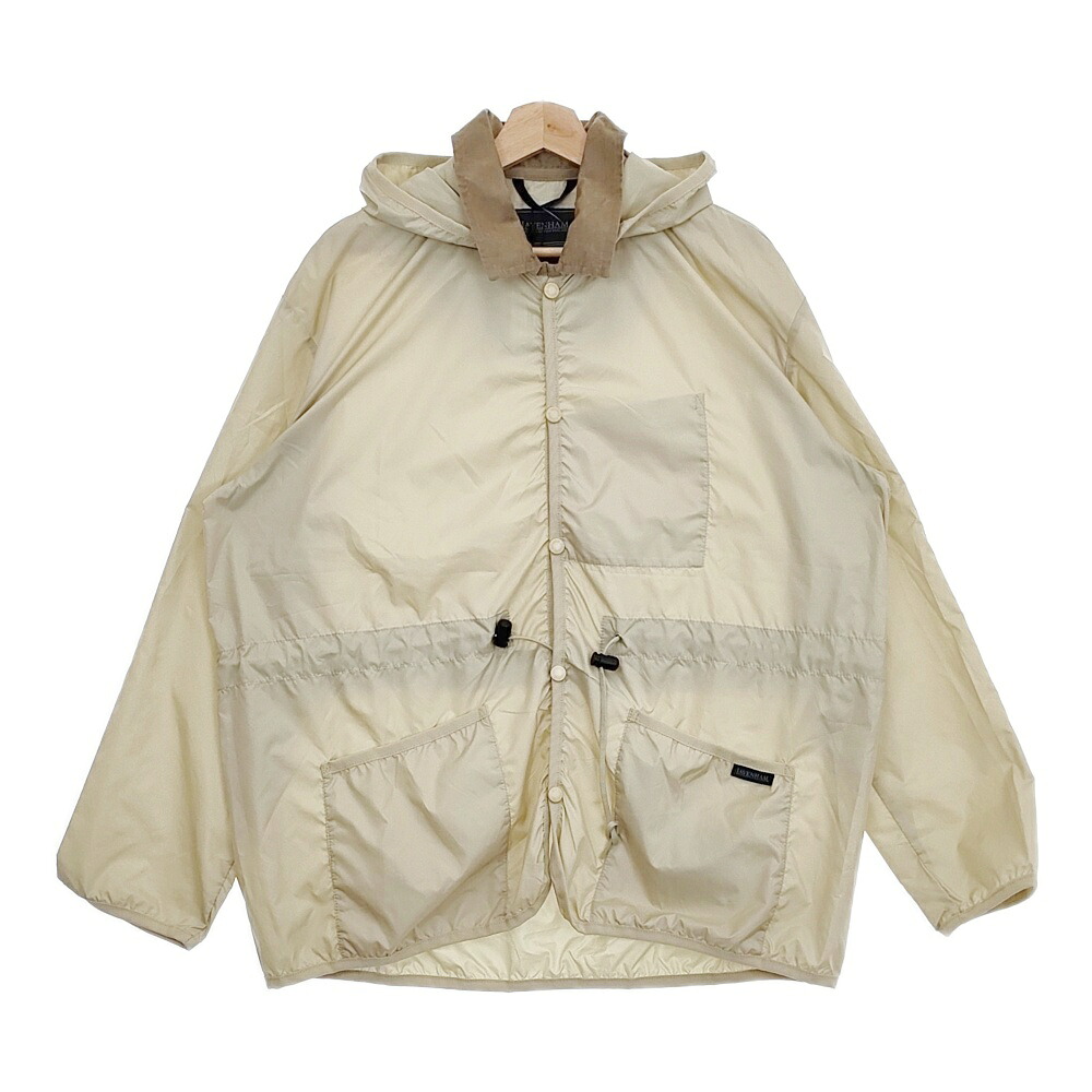 LAVENHAM 新品 SLJ1005A Gathered Waist Raydon サイズL 定価49500円 ジャケット ベージュ メンズ ラベンハム【中古】4-1210M|ブランド古着のkiitti