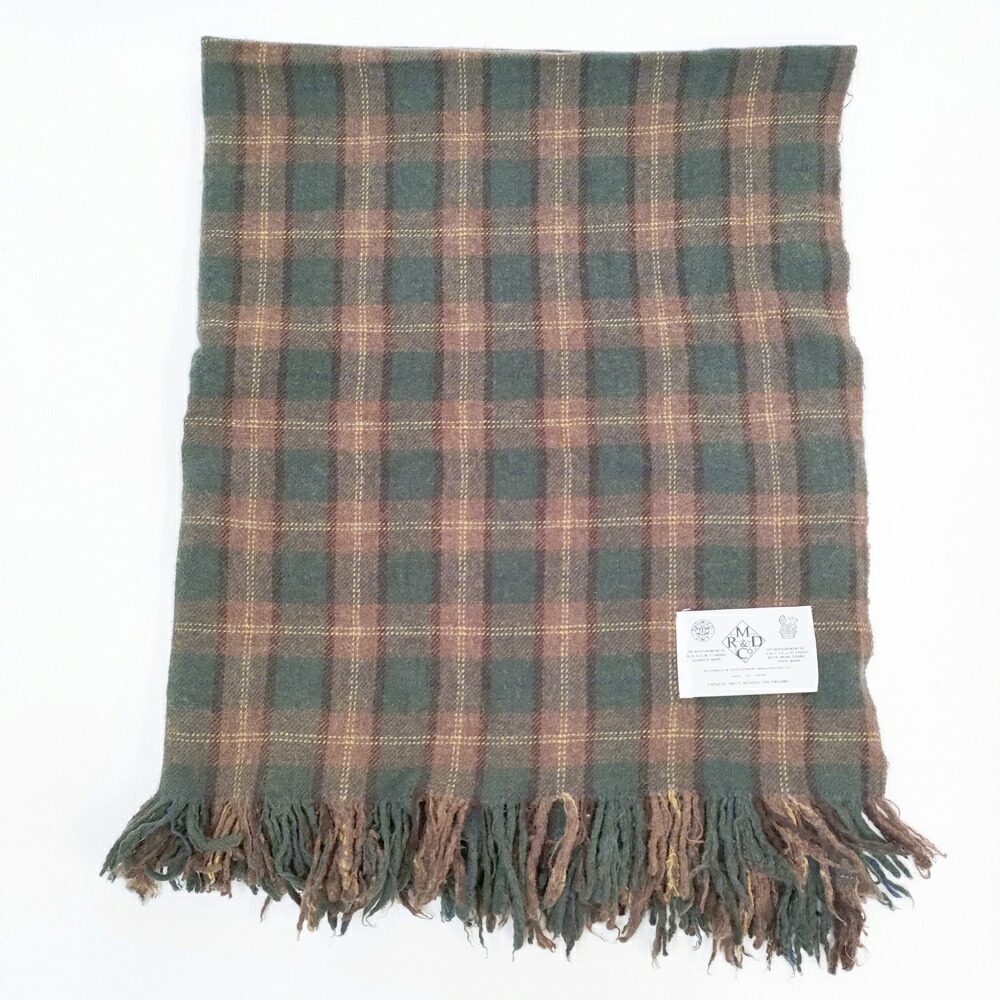 【未使用】R&D.M.Co-オールドマンズテーラー花柄ショール　パープル系 5422) / R&D.M.Co-/OLDMANS TAILOR(アールアンドディーエムコー