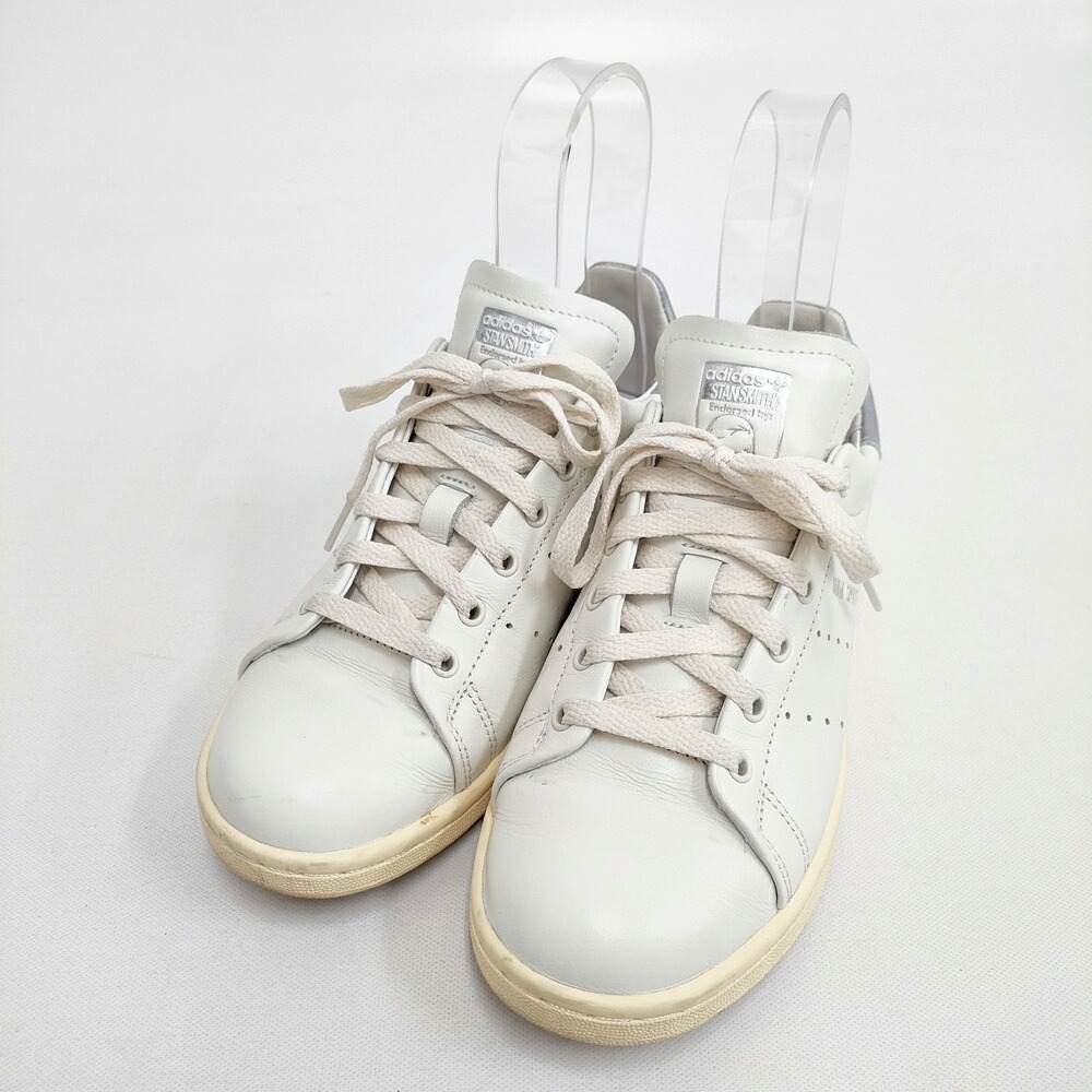 adidas/SLOBE IENA Stan smith Lux for Slobe Iena 23cm 定価15340円 スニーカー アイボリー レディース アディダス/スローブイエナ【中古】6-0208G