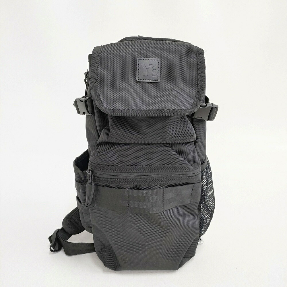 Y's/NEW ERA ボディバッグ クロスバッグ YL-125-998 ショルダーバッグ クロ レディース ワイズ/Yohji/ニューエラ【中古】6-0604G|ブランド古着のkiitti