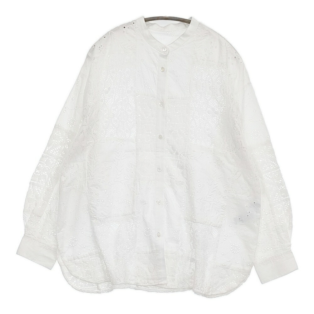 【週末値下中】新品　ジャーナルスタンダードレリューム　 パッチワークレースシャツ 楽天市場】JOURNAL STANDARD relume パッチワークレースシャツ 定価