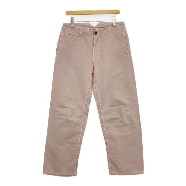 OUTIL 天然染め コットン サイズ30 パンツ ピンク レディース ウティ【中古】6-0205G