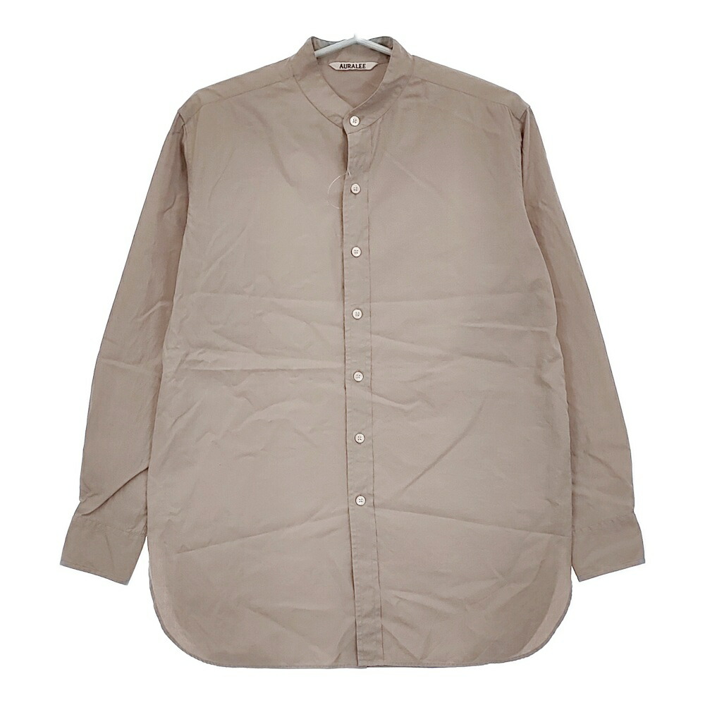 楽天市場】AURALEE WASHED FINX TWILL SHIRTS 定価27500円 A20AS03TN