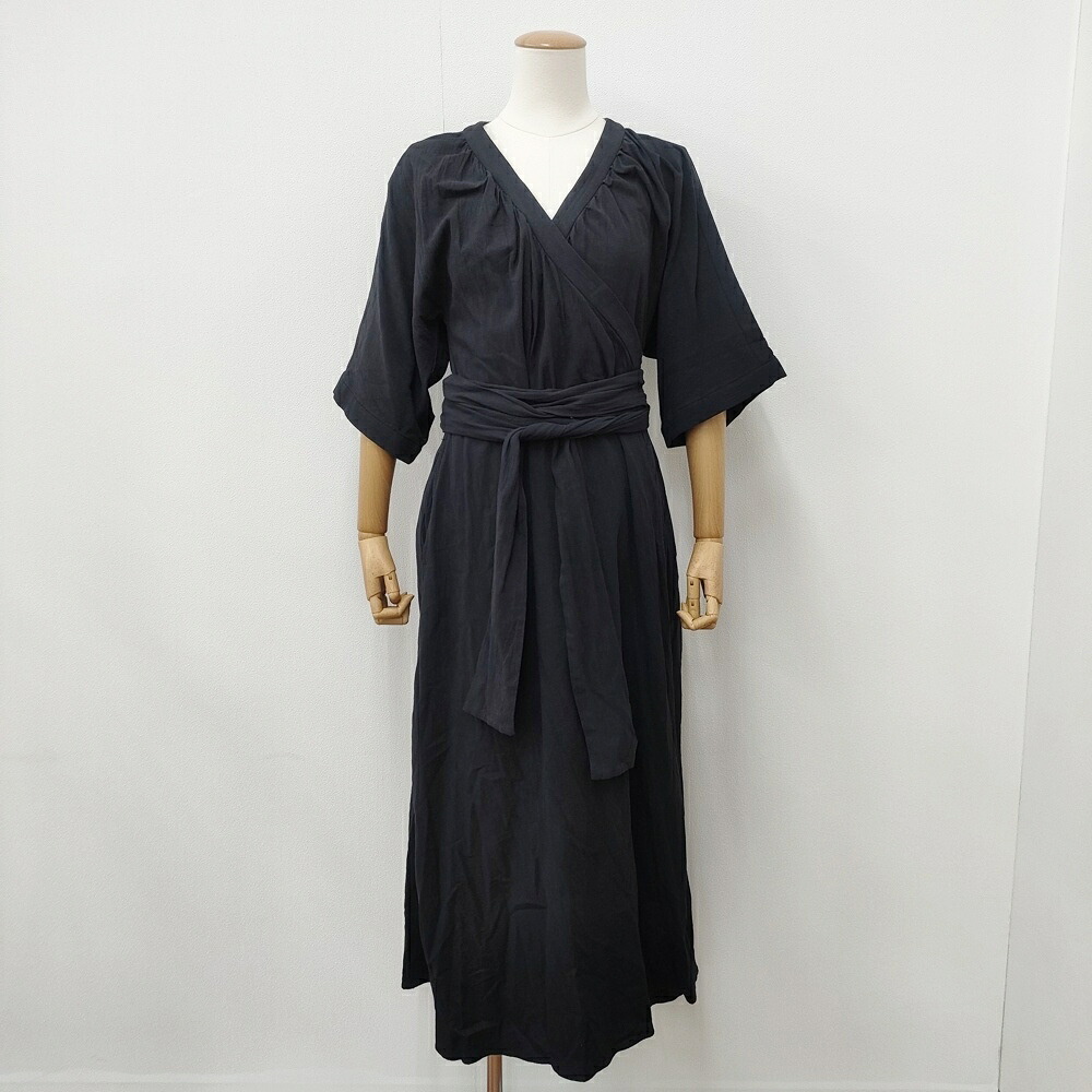 AKTE アクテ 12010422 カシュクール 綿織物 衣裳 黒いこと レディース【中古】6-0525S