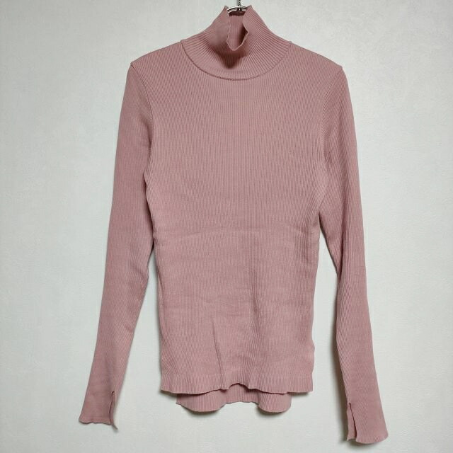 Ron Herman/AURALEE A20AT02RH コットンセーター ハイネックリブ ニット ピンク レディース ロンハーマン/オーラリー【中古】4-0511M∞ 235209-1.jpg