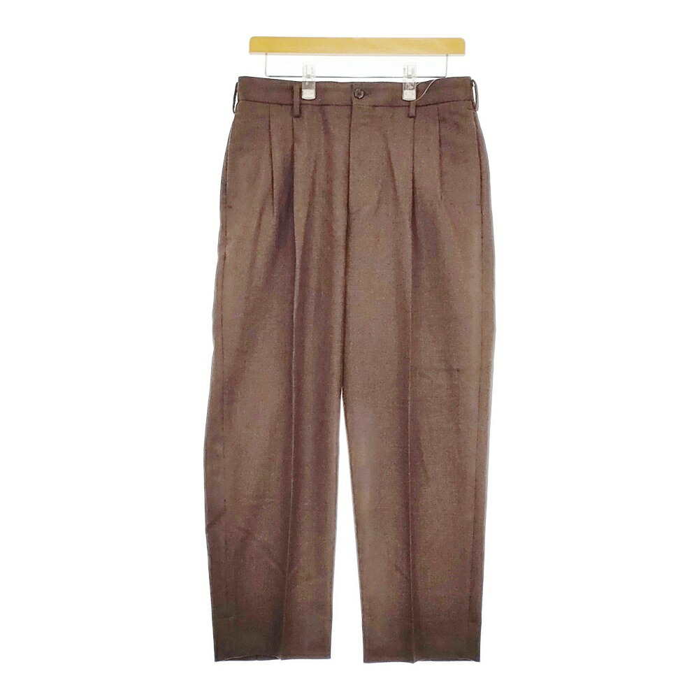 marka 2TUCK COCOON FIT wool soft serge M20C-07PT03C サイズ1 パンツ ブラウン メンズ マーカ【中古】4-1207T♪ 楽天市場】marka 2TUCK COCOON FIT wool soft serge M20C-07PT03C