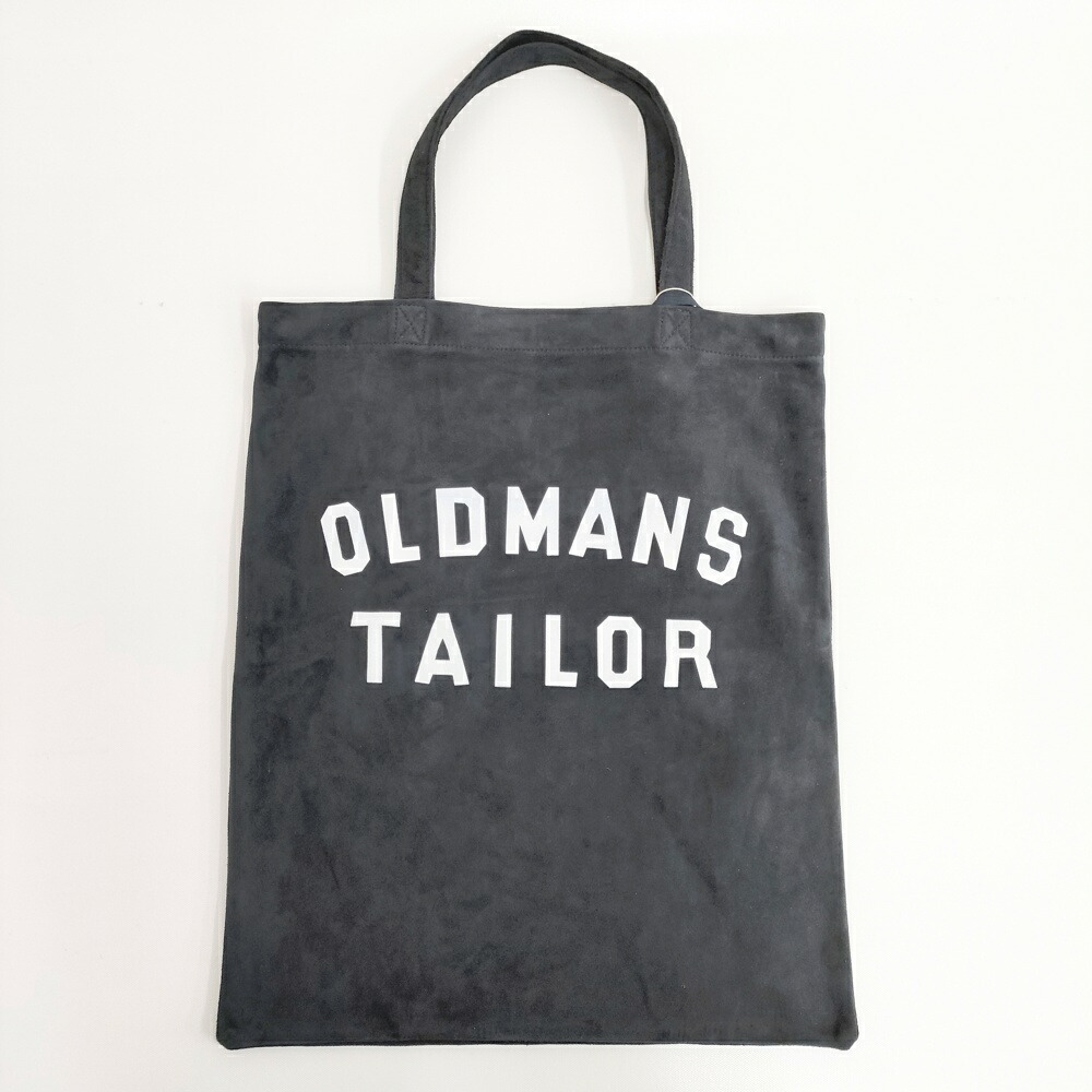 R&D.M.Co- 新品 OMT PRINT GOATSUEDE BAG 定価46200円 レザートートバッグ スウェード 革 omt-aw1020 トートバッグ ブラック レディース オールドマンズテーラー【中古】5-0306G◎ 257610-01.jpg