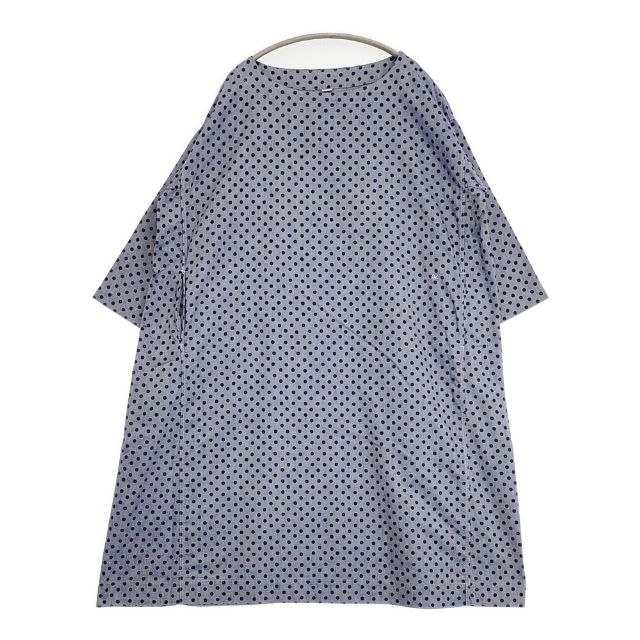 45R/45rpm HERITAGE オックスシャンブレーの水玉刷り上げる馬比古お召しもの 通貨価値31000円 衣装 青色 レディース フォーティーファイブアールピーエム【中古】6-0322M