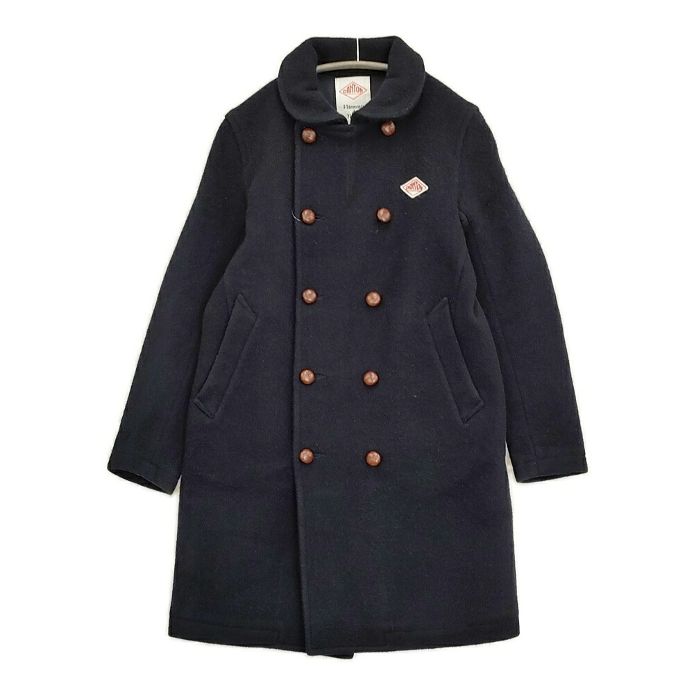 楽天市場】ダントン/DANTON ウールモッサくるみボタンコート メルトン