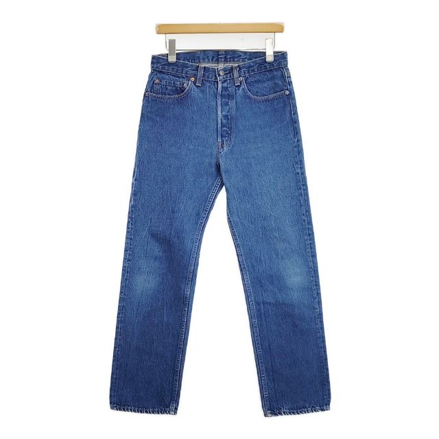Levi\u0027s W31L30 501-0115 ハチマル 532工業プラント スモールe ボタンフライデニム ジーンズズボン下 80年月日 80s 点火装置青色 メンズ リーヴァイズジーンズ【中古】6-0104G