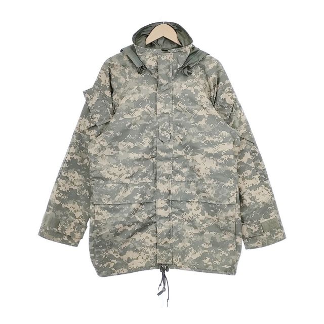 US.ARMY 米軍実物 ECWCS GEN2 ACU GORE-TEX PARKA MEDIUM-LONG デジタルカモ VALLEY APPAREL LLC.製 マウンテンパーカー カーキ メンズ ユーエスアーミー/アメリカ軍【中古】5-0308M