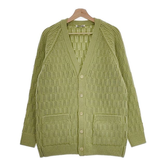 AURALEE 新品 WOOL CORD RIB KNIT CARDIGAN 定価66000円 1 A23AC02CR カーディガン 23AW ライトグリーン オーラリー 4-1003T 244402 楽天市場】AURALEE 新品 WOOL CORD RIB KNIT CARDIGAN 定価66000