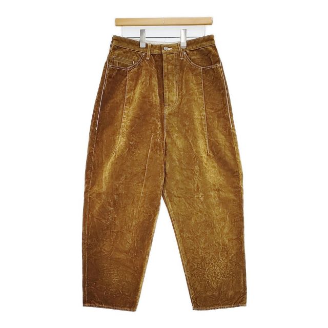 mina perhonen fete テーパードパンツ DN4566 定価55000円 フロッキー パンツ 2023-24aw キャメル レディース ミナペルホネン【中古】5-1116T 28,025円
