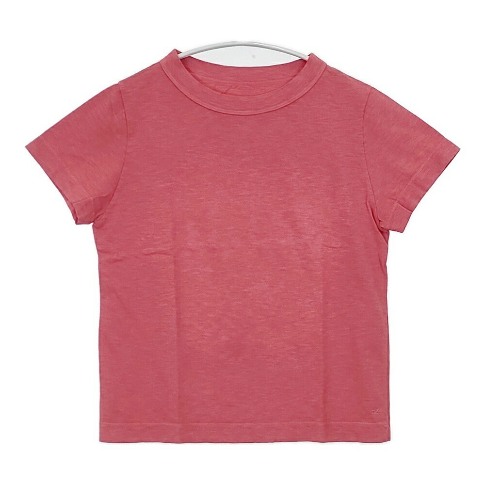 45R/45rpm 新品 ジンバブエ綿織物の桜染め45星ティーシャツ（再び） 半袖Ｔシャツ カットソー さくら色 レディース フォーティーファイブアールピーエム【中古】6-0526S